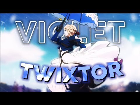 Violet Evergarden Twixtor Clips For Editing 4k ( no remap )