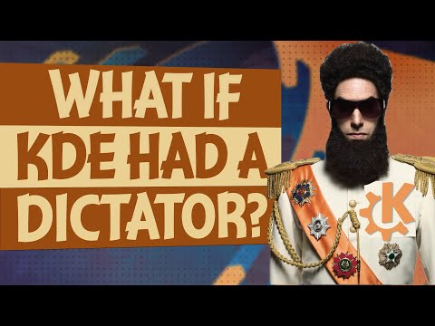 KDE Dev Reacts to: "What would YOU do if you were a KDE Dictator"?