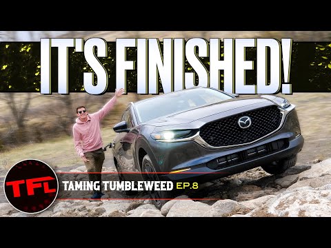 The Off-Road Course Is FINALLY Done So Let’s Test The New Mazda CX-30 | Taming Tumbleweed Ep.8