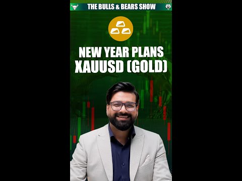 Gold (XAUUSD) New Year Targets  Technical Analysis  #Sarmaayapk #Trading #XAUUSD #Gold #shorts