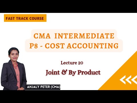 [20] Join products & By products  | CMA Inter Costing Fast Track Course | Malayalam Class