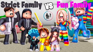 STRICT Family vs FUN Family..(Brookhaven)