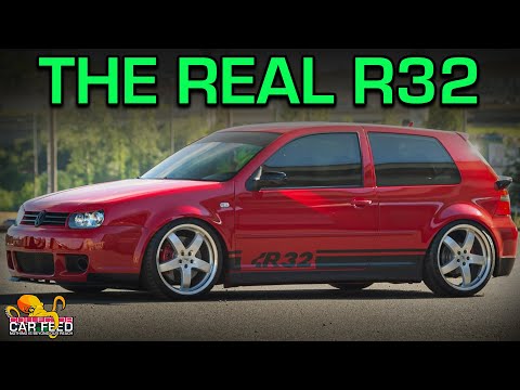 The Volkswagen R32 is Germany's Refined and Rare Hot Hatch Boy Racer