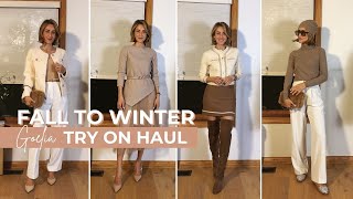 Timeless and Chic Winter Outfits | Goelia Try On Haul