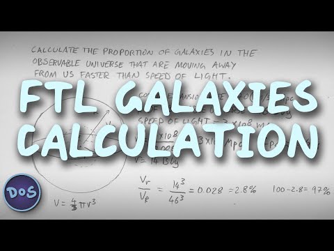 How Many Galaxies Are Moving Away From Us Faster Than Light?