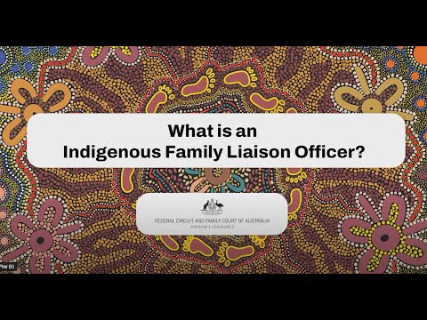 What is an Indigenous Family Liaison Officer?