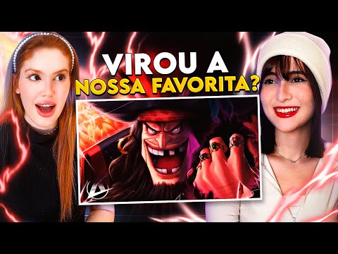 REACT | Barba Negra (One Piece) | Horizonte Obscuro | AniRap & ‪Henrique Mendonça‬ | CR Reacts