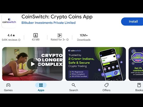 How To Install CoinSwitch Crypto Coins App's | How To Download CoinSwitch Crypto Coins App's