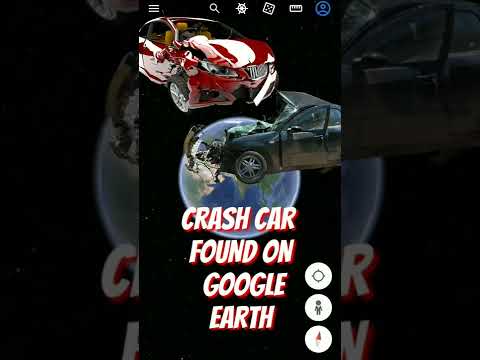 Crash Car Found💥🤯On Google Earth|Google Map Secrets|