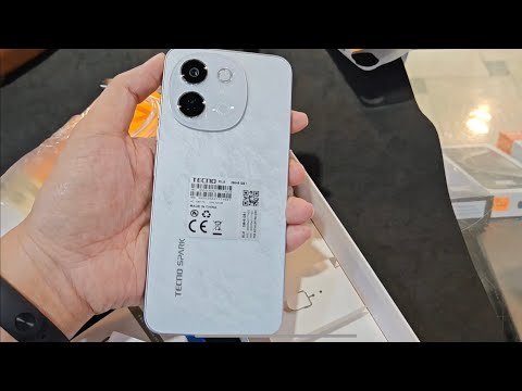 Unboxing Tecno Spaek 30 5G White color (Aurora Cloud)