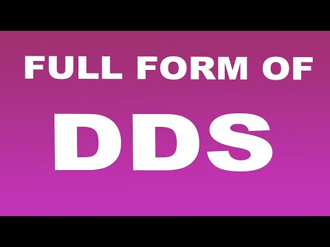 Full Form of DDS | What is DDS Full Form | DDS Abbreviation