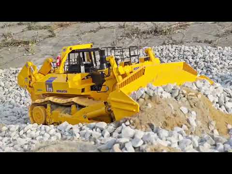 Check out the JDMODEL 1/14 RC Hydraulic Bulldozer 575 in action!