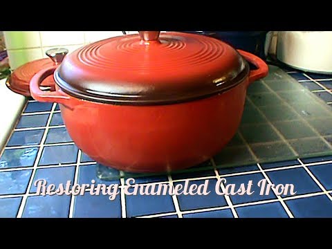 Restoring Enameled Cast Iron