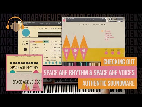 Checking Out: Space Age Rhythm & Space Age Voices By Authentic Soundware