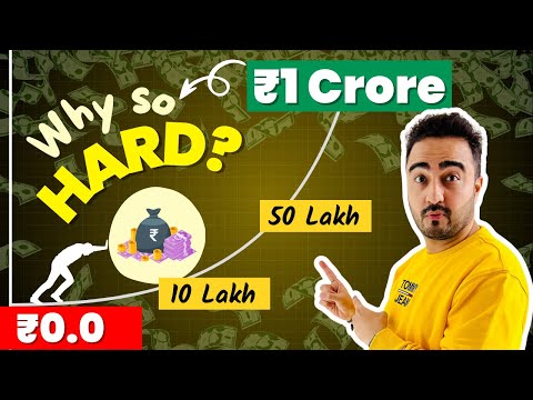 Why it’s Hard to Create the first Rs 1 CR |step by step How to create first one crore