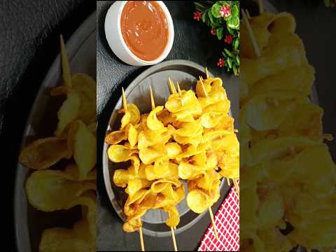 How to fry twisters potato at home #shortsfeed #shortvideo #shorts #youtubeshorts #snacks #recipe