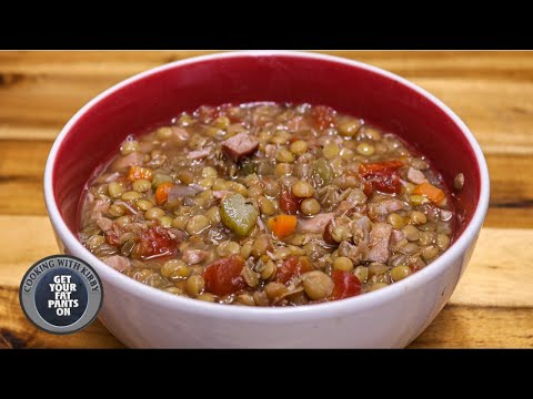 Lentil Soup - Slow Cooker Recipe - Instant Pot Recipes