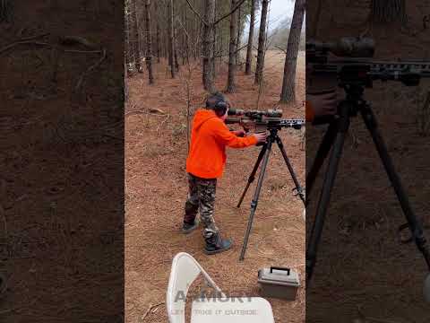 Parenting done right. Ben Parness & son sighting in their Leadstar DMR in .308  #LetsTakeItOutside