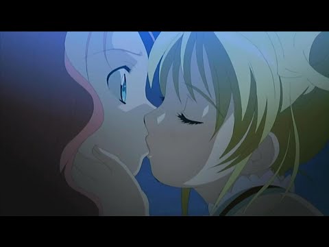 Anime girl kiss girl #10 | Lesbian kiss