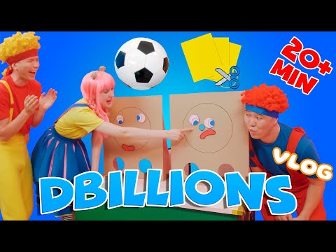 Funny Kids Games! Top Entertaining Challenges | D Billions VLOG English