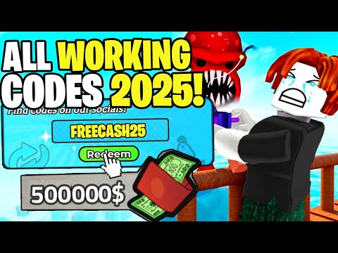 *NEW* ALL WORKING CODES FOR GO FISHING IN 2025! ROBLOX GO FISHING CODES