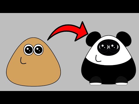 Pou virou um Panda 🐼 | Pou Vlogs