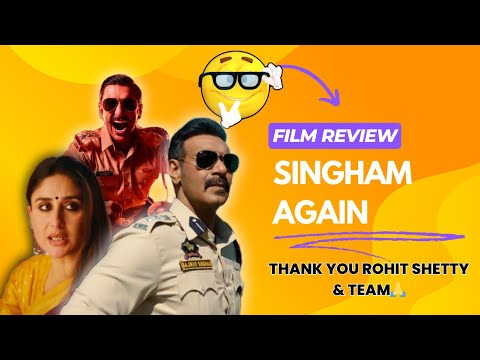 No Story Only Cameos Singham Again Movie Review | Ajay Devgn | Akshay Kumar