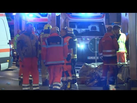 At least 5 dead, 200 injured in car attack on Christmas market in Germany