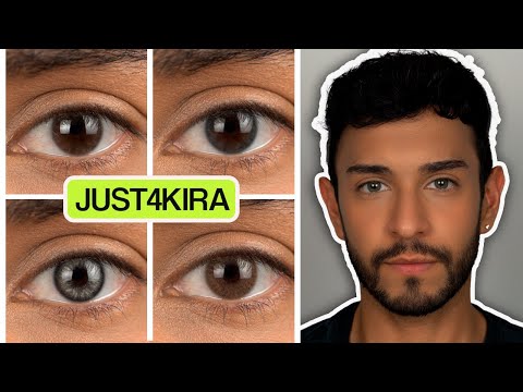 JUST4KIRA Asa Blue, Citha Gray & More! | Colored Contact Lenses