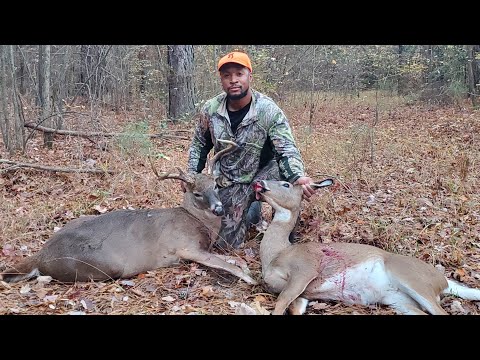 Big Buck Down!! Virginia Muzzleloader Hunt!! The Rut!! 11/13/23