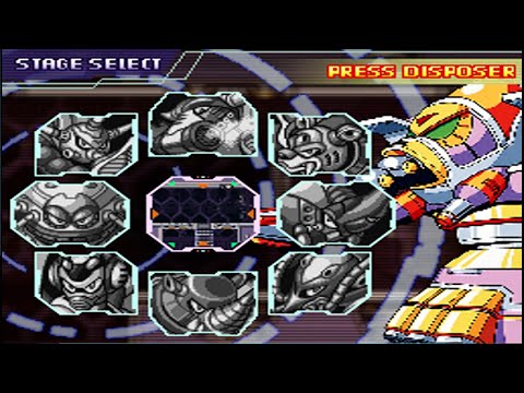 MegaMan X3: Zero Playable V4.4 ~ 100% Part 10 (Doppler Lab 1) 4K