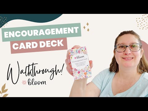 Encouragement Card Deck - bloom Daily Planners ®