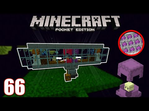 A Incrível FARM de SHULKER! - Minecraft Survival 1.19 #66 (Minecraft Bedrock)