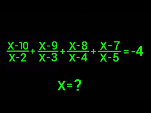 Math Olympiad | A Nice Algebra problem | How to solve for X in this problem ?