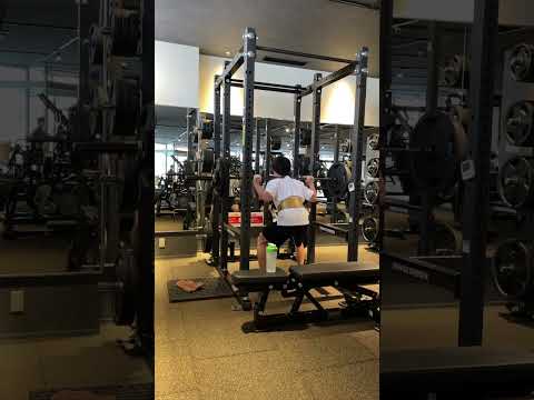 【筋トレ初心者】スクワット92.5kg5rep3set #shorts