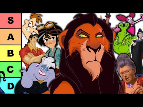 Animated Villain Songs but it’s Ranked