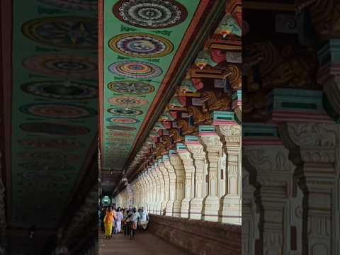 World's Longest Corridor #Rameshwaramtemple #lordshiva #jyotirling  #shorts #trending #youtubeshorts