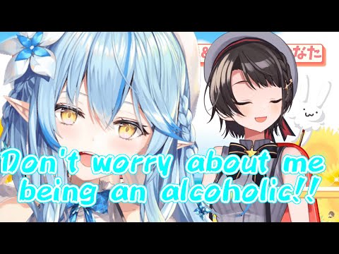 [Lamy/Subaru/Eng Sub]Suspected alcoholic Lamy Yukihana and Subaru Ozora [Hololive clip]