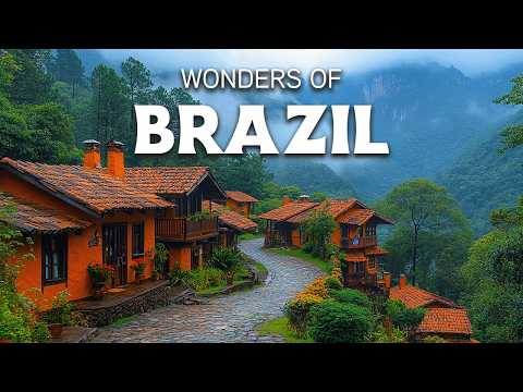 Wonders of Brazil | The Most Amazing Places In Brazil | Travel Video 4K