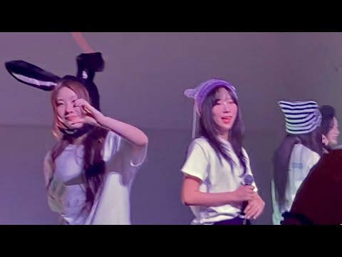 (CHAEIN COMPLETED MY HEART!) 231112 PURPLE KISS The FESTA Tour in Nashville - “Twinkle” Fancam