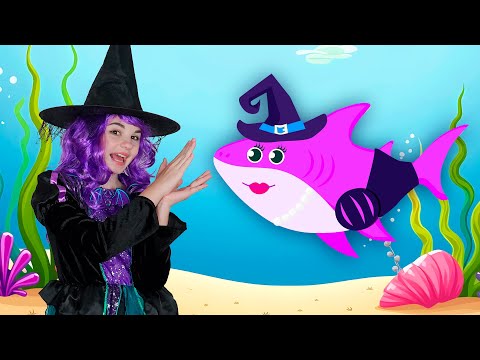 Baby Shark and Family Ready for Halloween + Compilation | Kids Songs for Halloween