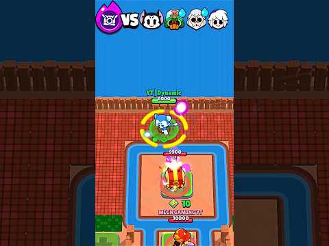 Who Can Escape Hypercharge Jessie's Turret ? #brawlstars #shorts