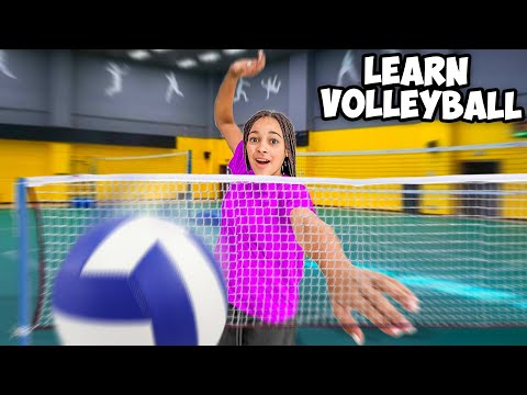 Learn How to Play Volleyball with Cali 🏐