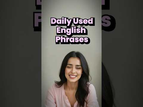 🔥 Daily Use English Phrases | Hindi to English Translation | #learnenglish #speakenglish #learnex