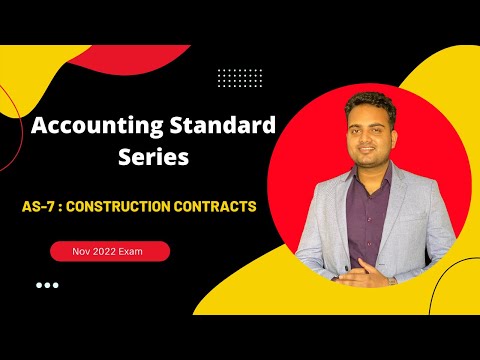 CA Inter| AS-7: Construction Contracts | Advance Account Revision Nov 2022 Exam