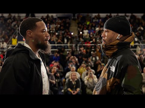 Gervonta Davis SIZING UP Lamont Roach 2nd FACE OFF • DC vs Baltimore