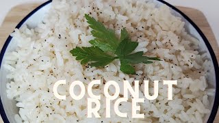 COCONUT RICE | Easy Recipe | Rice Cooker