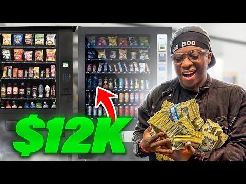 I Purchased A Vending Machine Business!