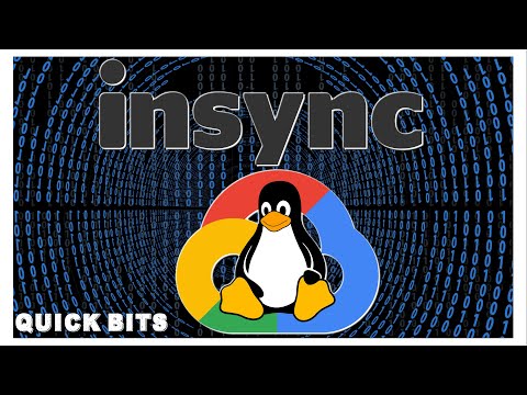 How To | Get Google Drive & Linux Insync | Backup