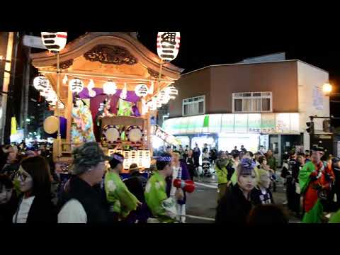 20241103飯能祭り　山車巡行